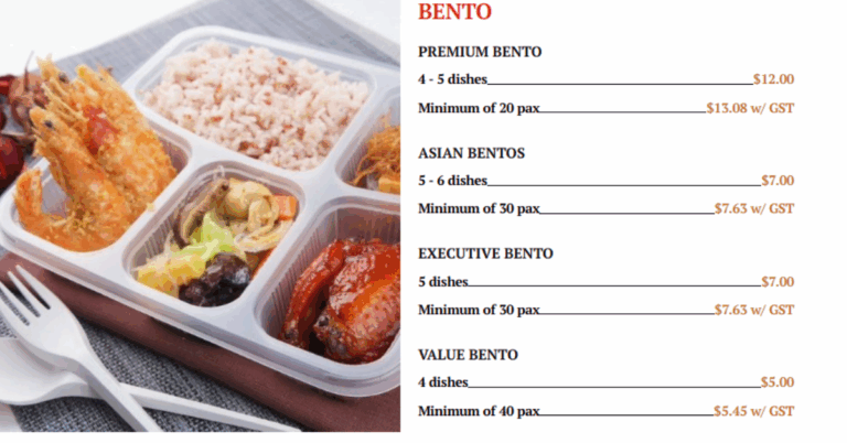 Exploring the Popularity of Halal Bento Set in Singapore